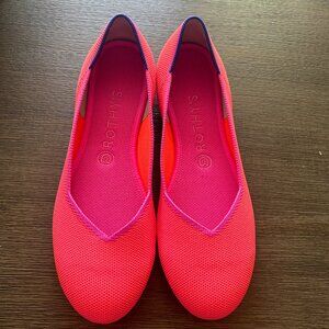Rothy's - THE FLAT - Tropical Pink NWNT